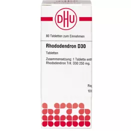 RHODODENDRON D 30 compresse, 80 pz