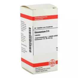 STRAMONIUM D 6 compresse, 80 pz