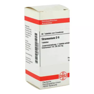STRAMONIUM D 6 compresse, 80 pz