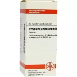 SYZYGIUM JAMBOLANUM D 4 compresse, 80 pz