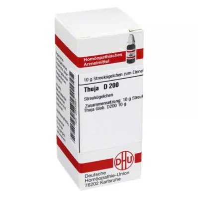 THUJA D 200 globuli, 10 g