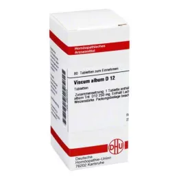 VISCUM ALBUM D 12 compresse, 80 pz
