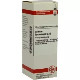 ACIDUM FORMICICUM D 30 Diluizione, 20 ml