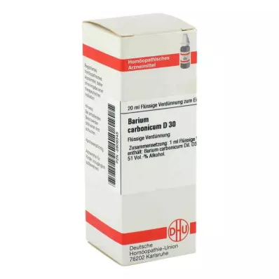 BARIUM CARBONICUM D 30 Diluizione, 20 ml