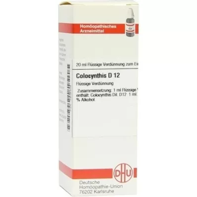 COLOCYNTHIS D 12 Diluizione, 20 ml