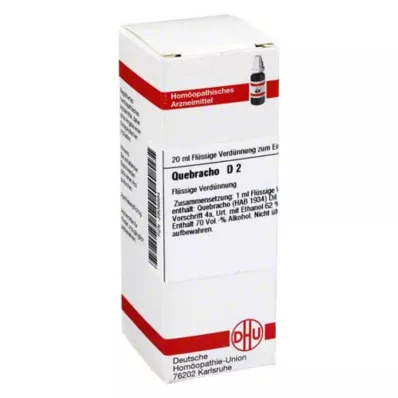 QUEBRACHO D 2 Diluizione, 20 ml