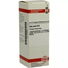 UVA URSI D 6 Diluizione, 20 ml