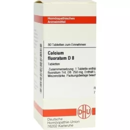 CALCIUM FLUORATUM D 8 compresse, 80 pz