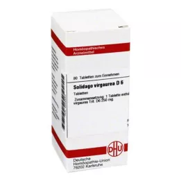 SOLIDAGO VIRGAUREA D 6 compresse, 80 pz