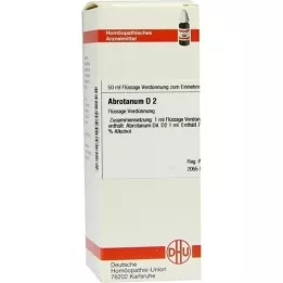 ABROTANUM D 2 Diluizione, 50 ml