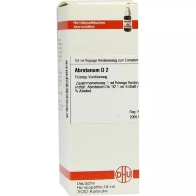 ABROTANUM D 2 Diluizione, 50 ml
