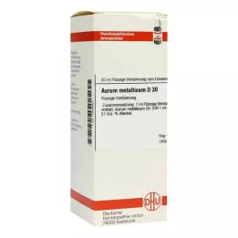 AURUM METALLICUM D 30 Diluizione, 50 ml