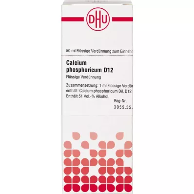 CALCIUM PHOSPHORICUM D 12 Diluizione, 50 ml