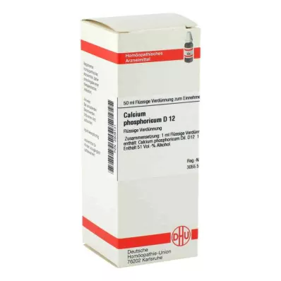 CALCIUM PHOSPHORICUM D 12 Diluizione, 50 ml