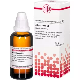 ALLIUM CEPA D 3 Diluizione, 50 ml