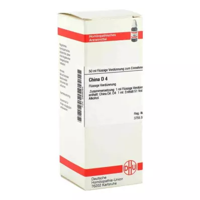 CHINA D 4 Diluizione, 50 ml