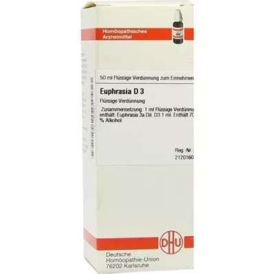 EUPHRASIA D 3 Diluizione, 50 ml