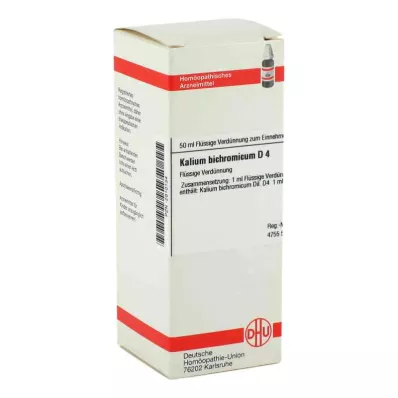 KALIUM BICHROMICUM diluizione D 4, 50 ml KALIUM BICHROMICUM diluizione D 4, 50 ml