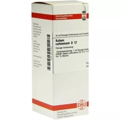 KALIUM CARBONICUM D 12 Diluizione, 50 ml