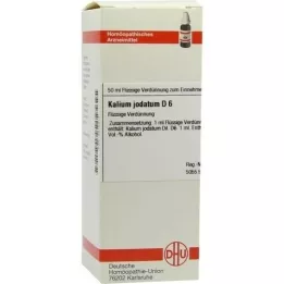 KALIUM JODATUM D 6 Diluizione, 50 ml