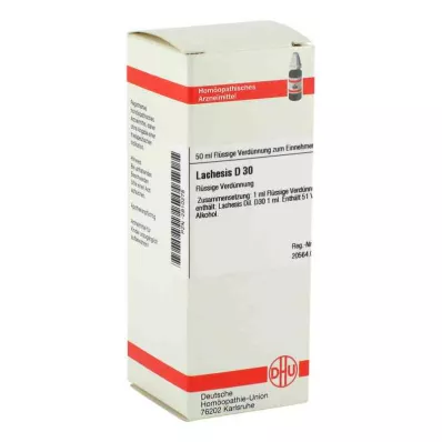LACHESIS D 30 Diluizione, 50 ml LACHESIS D 30 Diluizione, 50 ml