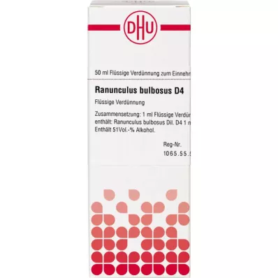 RANUNCULUS BULBOSUS diluizione D 4, 50 ml