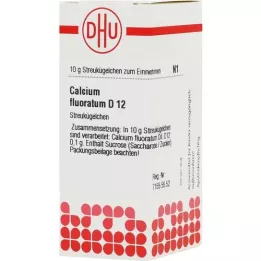 CALCIUM FLUORATUM D 12 globuli, 10 g