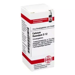 CALCIUM FLUORATUM D 12 globuli, 10 g
