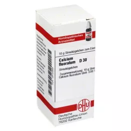 CALCIUM FLUORATUM D 30 globuli, 10 g