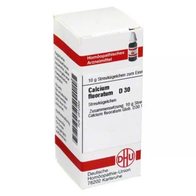 CALCIUM FLUORATUM D 30 globuli, 10 g