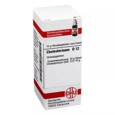 CHOLESTERINUM D 12 globuli, 10 g