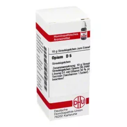 OPIUM D 6 globuli, 10 g