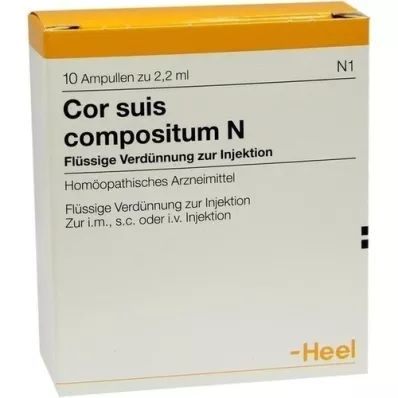 COR SUIS Compositum N Fiale, 10 pz