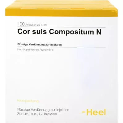 COR SUIS Compositum N Fiale, 100 pz