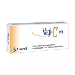 VAGI C Fem compresse vaginali, 6 pz