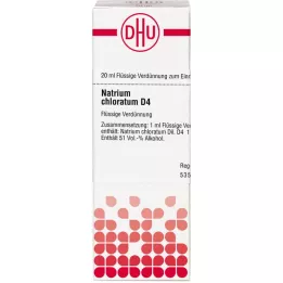 NATRIUM CHLORATUM Diluizione D 4, 20 ml