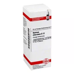 NATRIUM CHLORATUM D 12 Diluizione, 20 ml