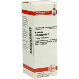 NATRIUM CHLORATUM D 12 Diluizione, 20 ml