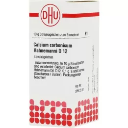 CALCIUM CARBONICUM Hahnemanni D 12 globuli, 10 g