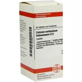 CALCIUM CARBONICUM Hahnemanni D 6 Compresse, 80 pz