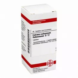 CALCIUM CARBONICUM Hahnemanni D 12 Compresse, 80 pz
