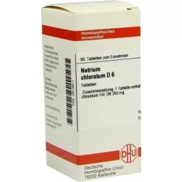 NATRIUM CHLORATUM D 6 compresse, 80 pz