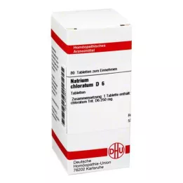 NATRIUM CHLORATUM D 6 compresse, 80 pz