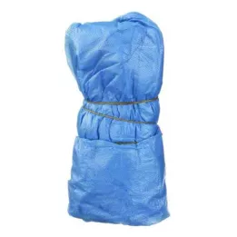 ÜBERSCHUHE Plastica monouso blu, 10 pz