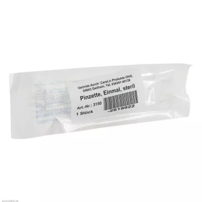 PINZETTE Una volta sterile, 1 pz