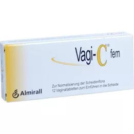 VAGI C Fem compresse vaginali, 12 pz