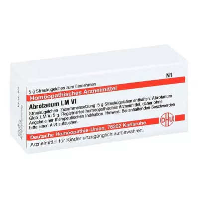 ABROTANUM LM VI Globuli, 5 g ABROTANUM LM VI Globuli, 5 g