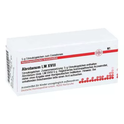 ABROTANUM LM XVIII Globuli, 5 g