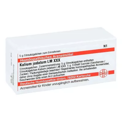 KALIUM JODATUM LM XXX Globuli, 5 g KALIUM JODATUM LM XXX Globuli, 5 g