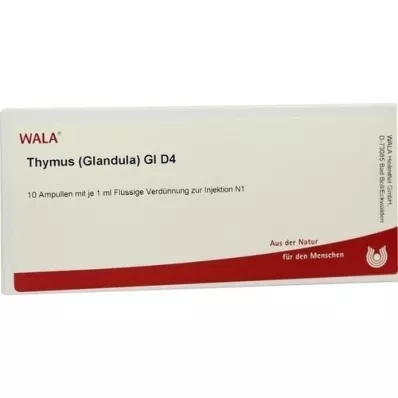 THYMUS GLANDULA GL D 4 fiale, 10X1 ml